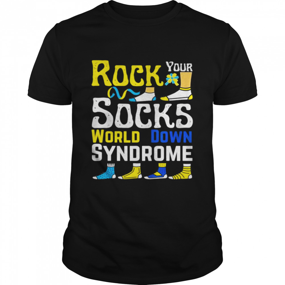 3.21 World Down Syndrome Day 2022 Awareness Socks Down shirt Classic Men's T-shirt