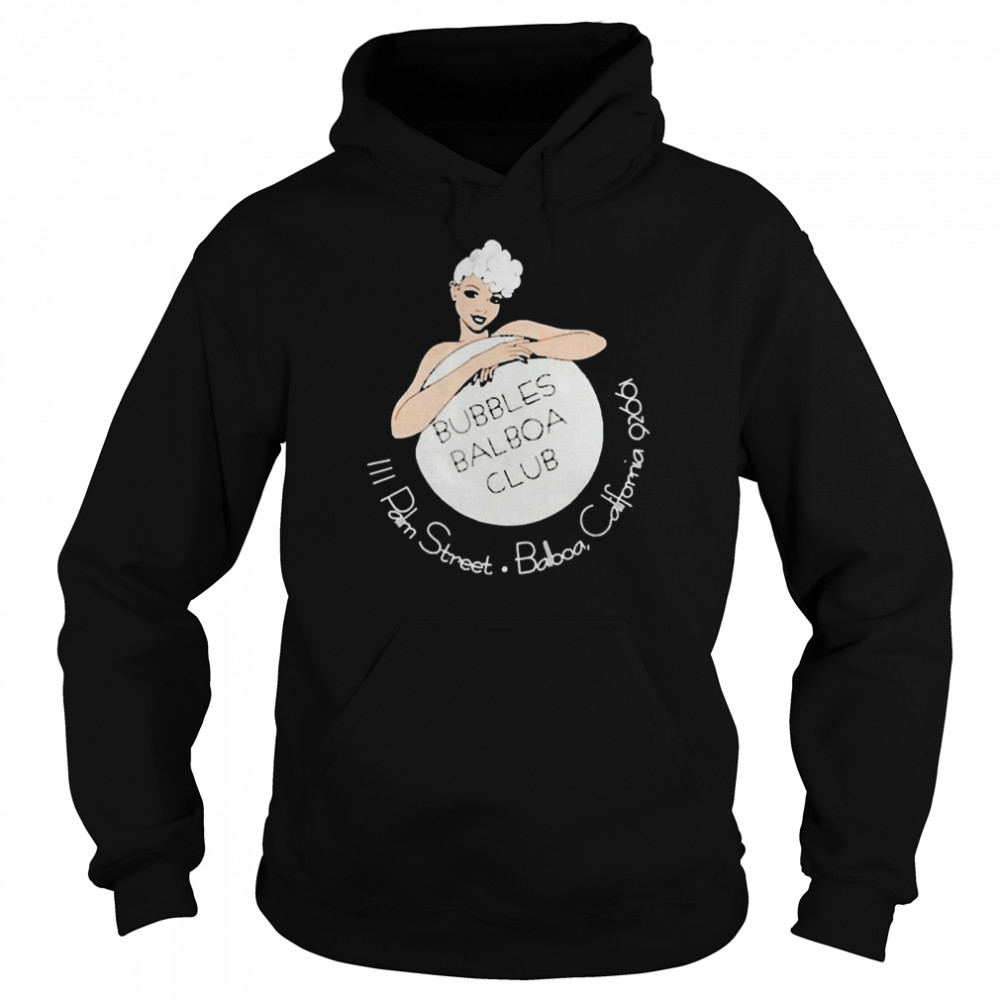 Bubbles Balboa Club Palm Street Unisex Hoodie