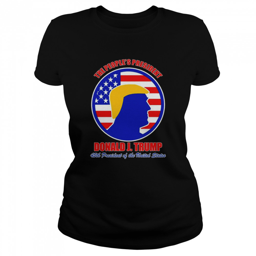 The Peoples President Donald Trump USA Logo shirt Classic Women's T-shirt