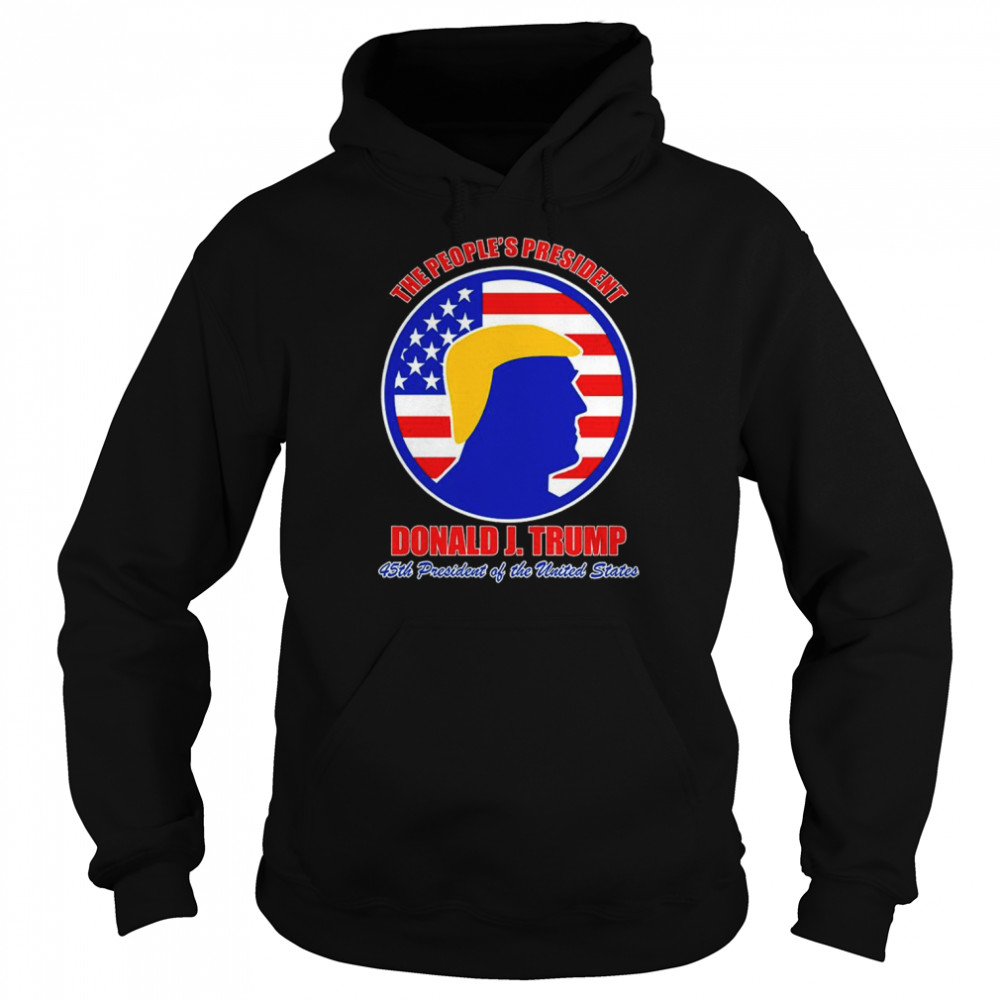 The Peoples President Donald Trump USA Logo shirt Unisex Hoodie