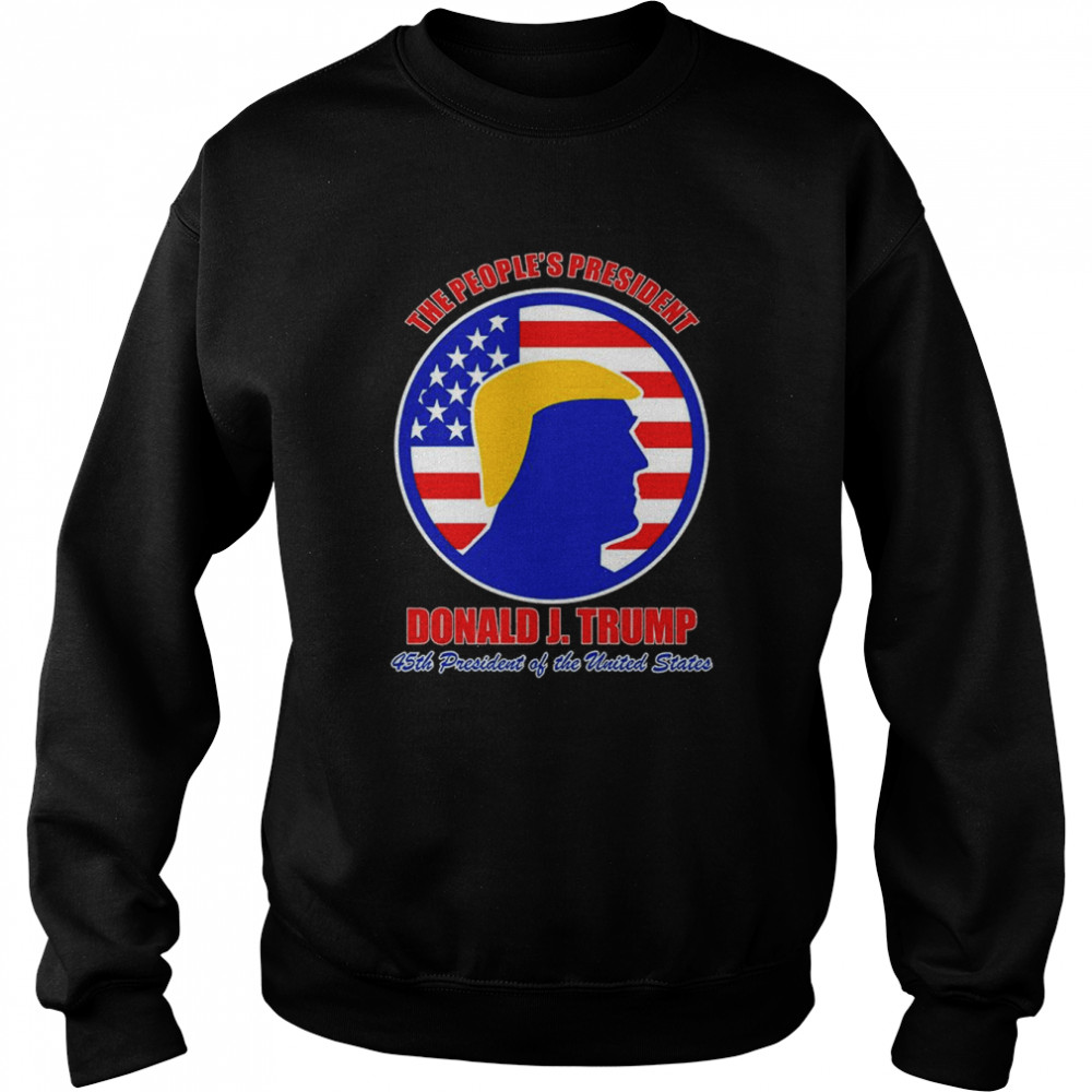 The Peoples President Donald Trump USA Logo shirt Unisex Sweatshirt