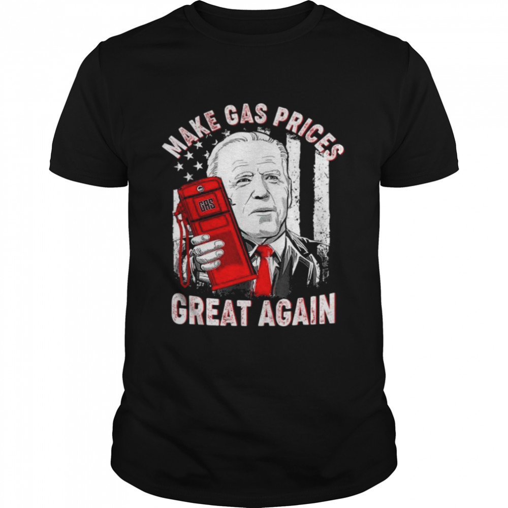 Trump anti biden republican 2024 make gas prices great again shirt Classic Men's T-shirt