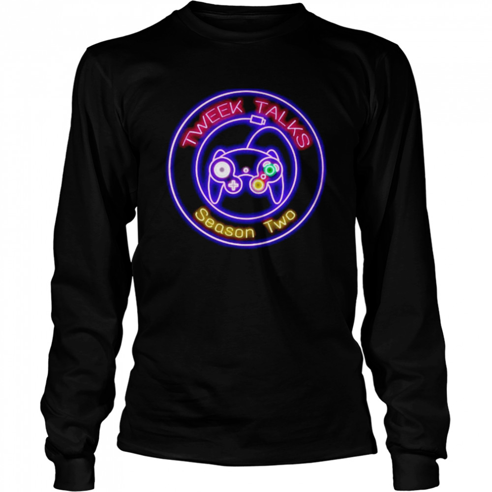 Tweek talks season two neon video game shirt Long Sleeved T-shirt