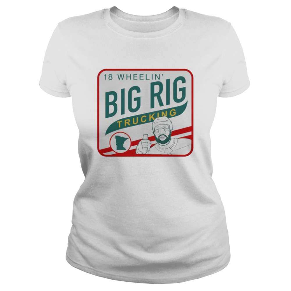 18 Wheelin’ Big Rig Trucking T- Classic Women's T-shirt