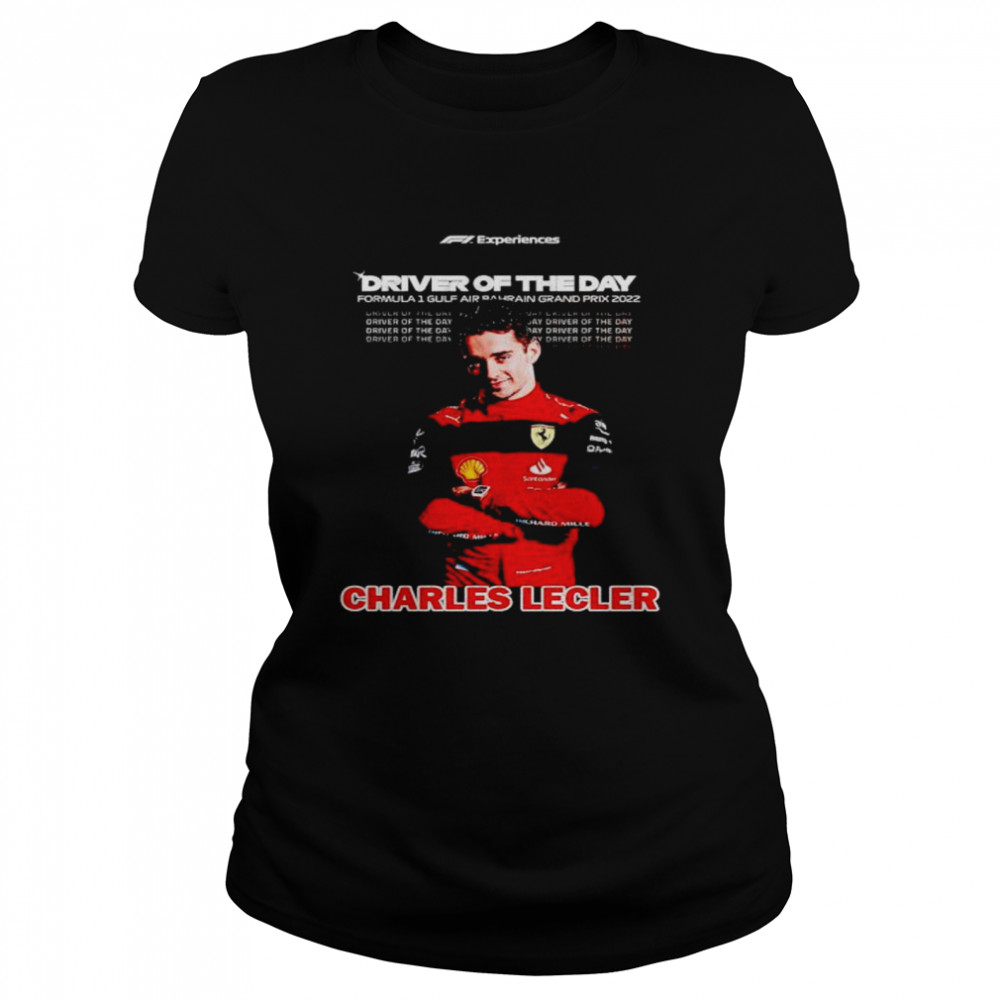 Charles Leclerc driver of the day shirt Classic Women's T-shirt