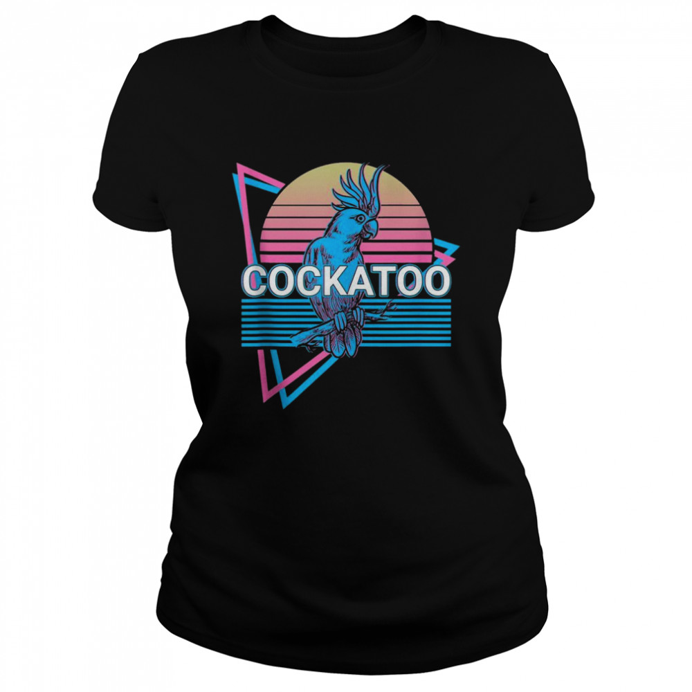 Cockatoo Retro  Classic Women's T-shirt