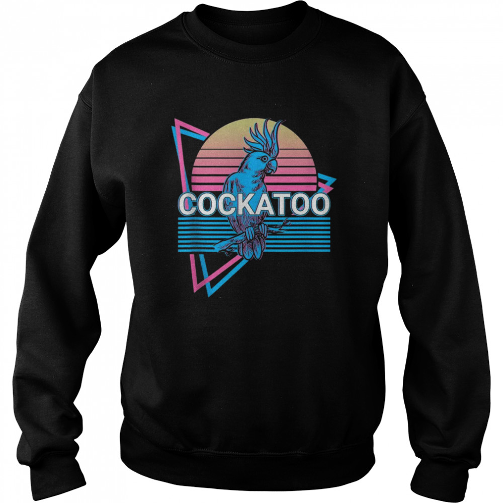 Cockatoo Retro  Unisex Sweatshirt