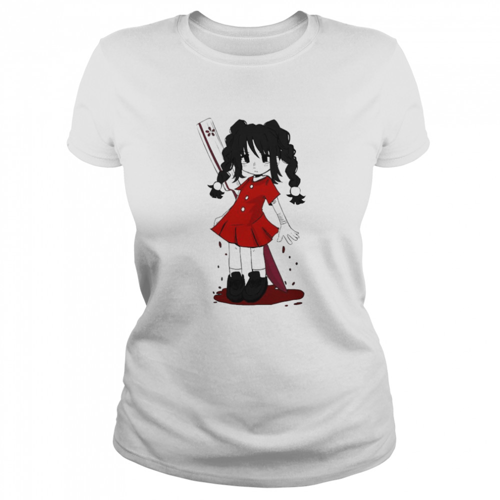 Hana Chan Shinsei Kamattechan chibi shirt Classic Women's T-shirt