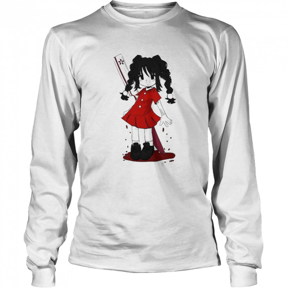 Hana Chan Shinsei Kamattechan chibi shirt Long Sleeved T-shirt