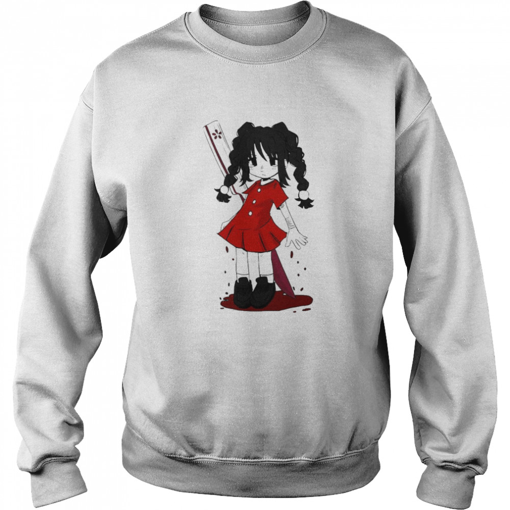 Hana Chan Shinsei Kamattechan chibi shirt Unisex Sweatshirt