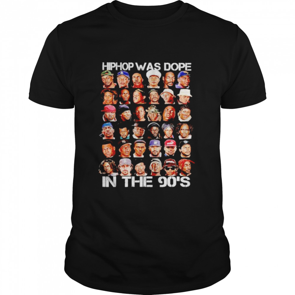 Hip Hop was dope in the 90’s shirt Classic Men's T-shirt