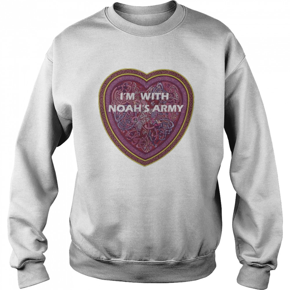 I’m with noah’s army shirt Unisex Sweatshirt