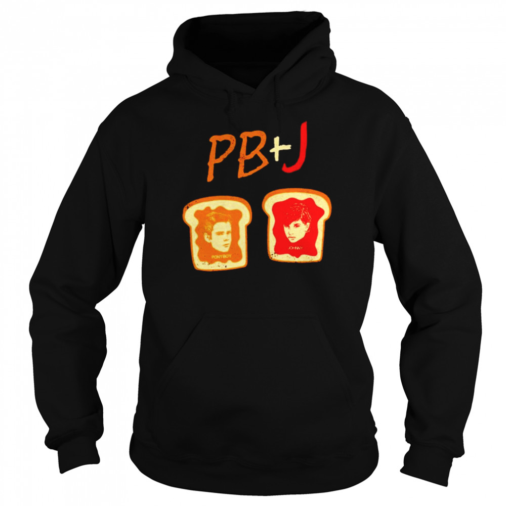 Ponyboy And Johnny PB + J shirt Unisex Hoodie