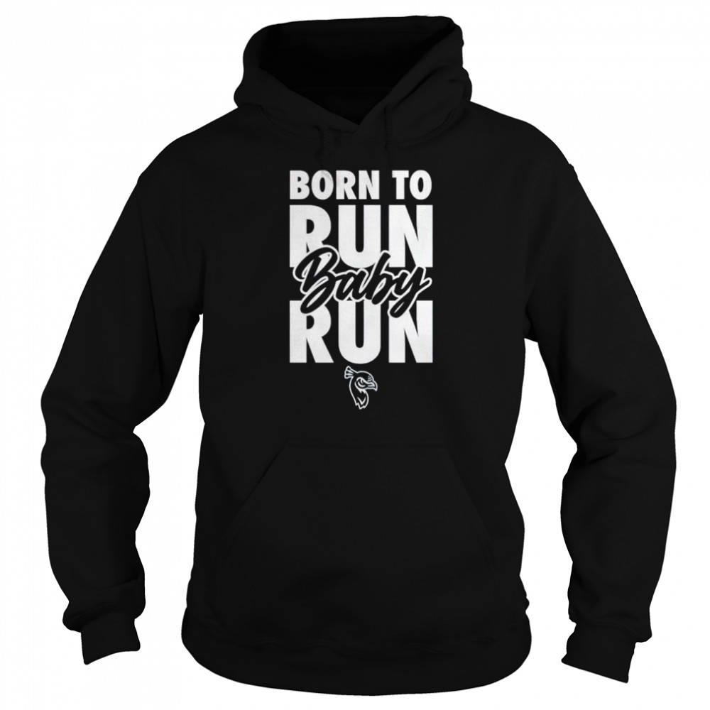 Saint Peter’s Peacocks born to run baby run shirt Unisex Hoodie