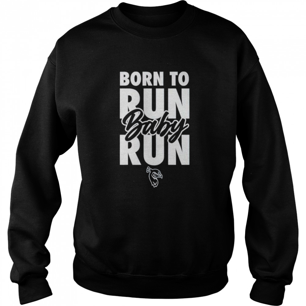 Saint Peter’s Peacocks born to run baby run shirt Unisex Sweatshirt