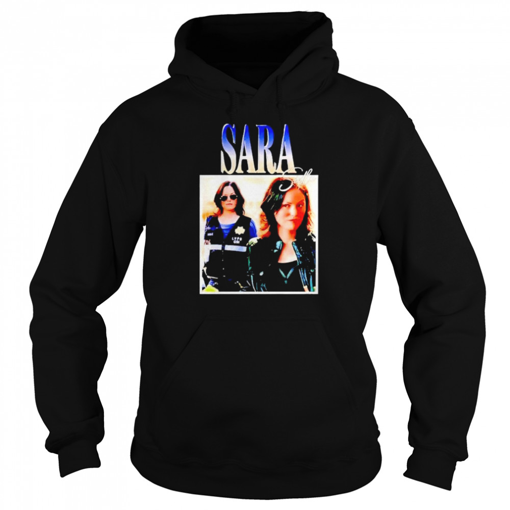 Sara Sidle vintage signature shirt Unisex Hoodie