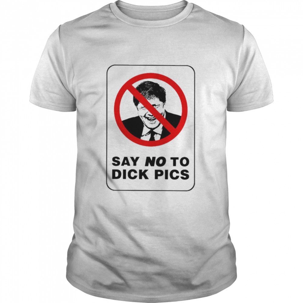 Say No To Dick Pics shirt Classic Men's T-shirt