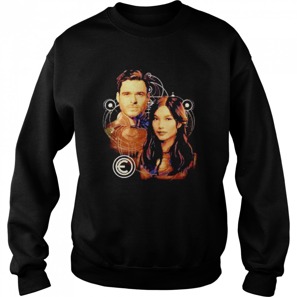 Sersi and Ikaris Eternals shirt Unisex Sweatshirt