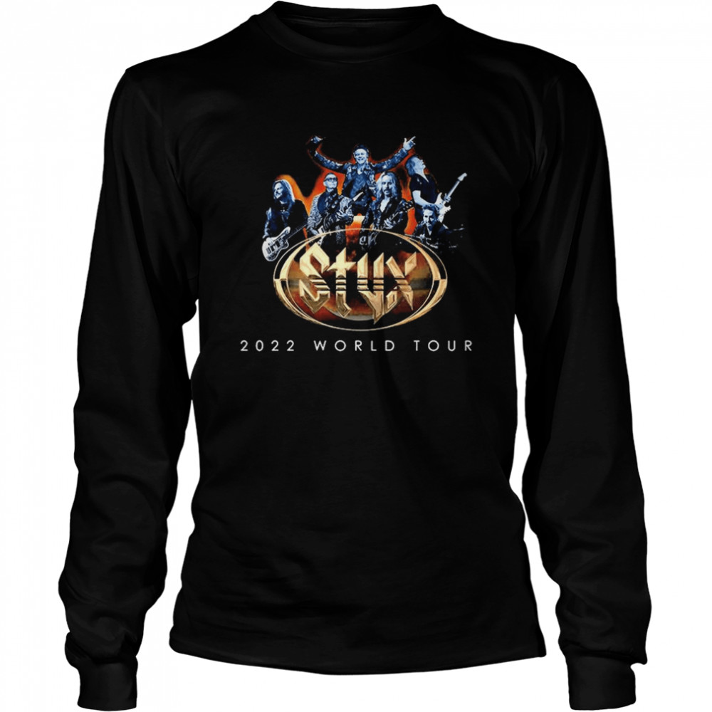 STYX World Tour 2022 shirt Long Sleeved T-shirt