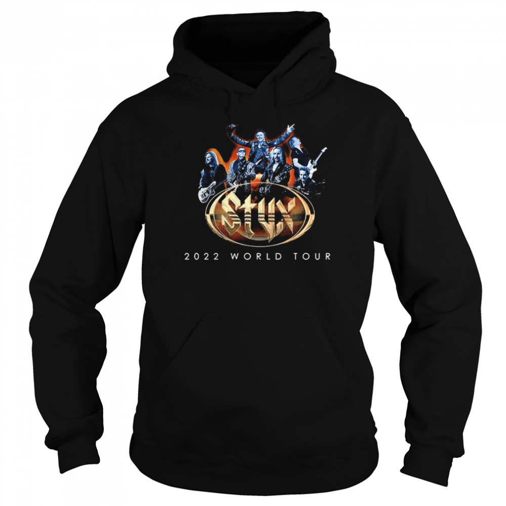 STYX World Tour 2022 shirt Unisex Hoodie