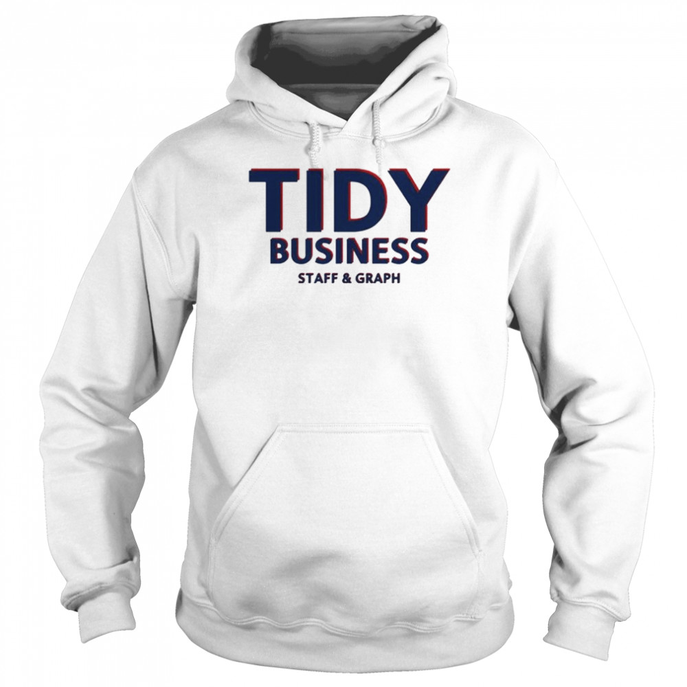 Tidy business staff and graph shirt Unisex Hoodie