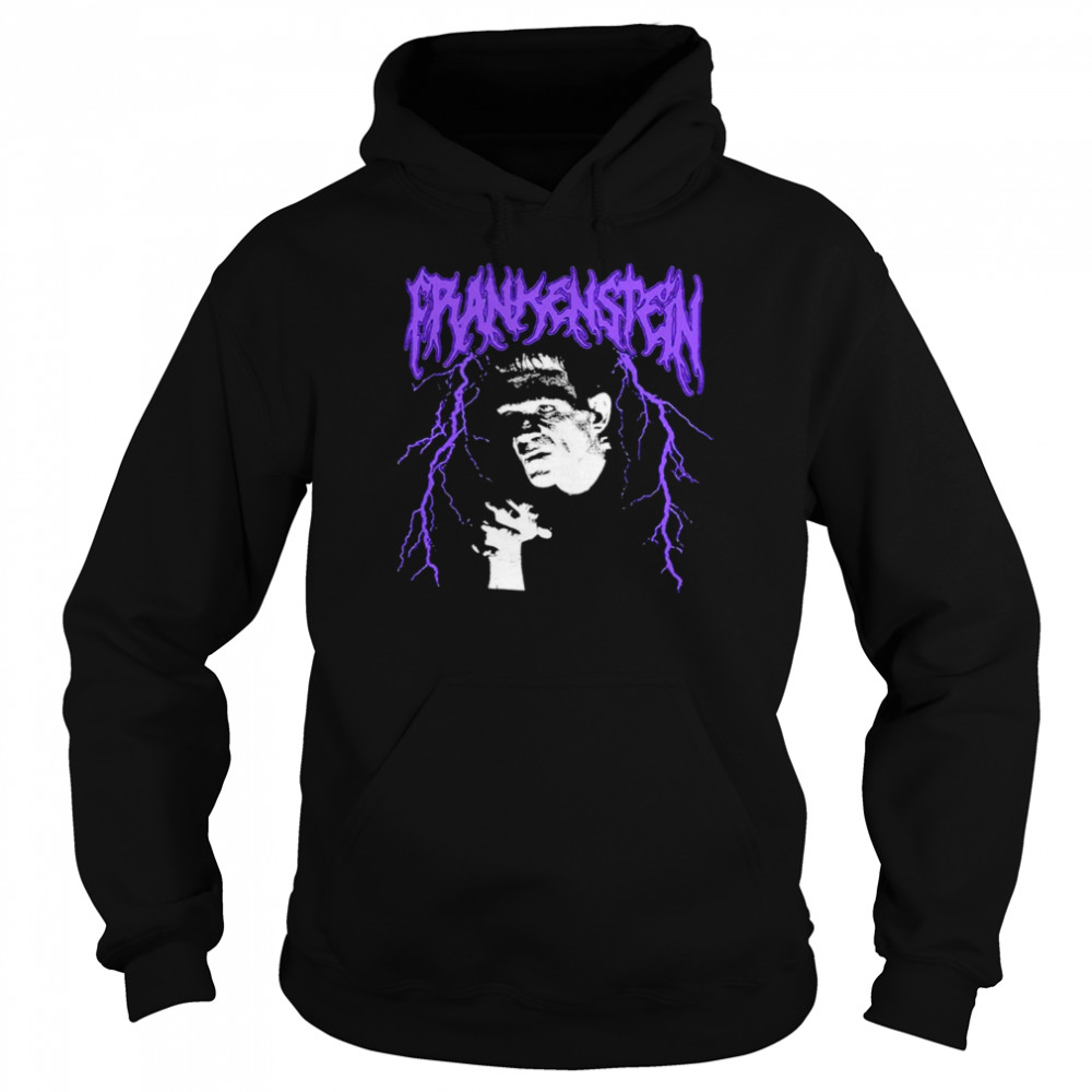 Universal Monsters Frankenstein Monster Metal shirt Unisex Hoodie