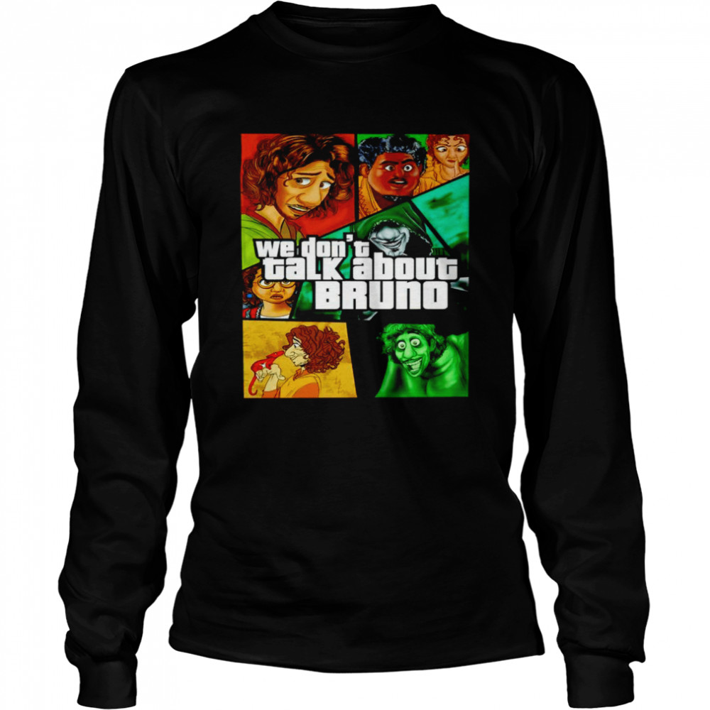 We dont talk about Bruno cartoon shirt Long Sleeved T-shirt