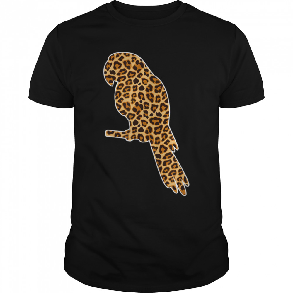 Parrot Lover Pet Animal Print Leopard For Girls Women Kids T- B09W8XLJPG Classic Men's T-shirt