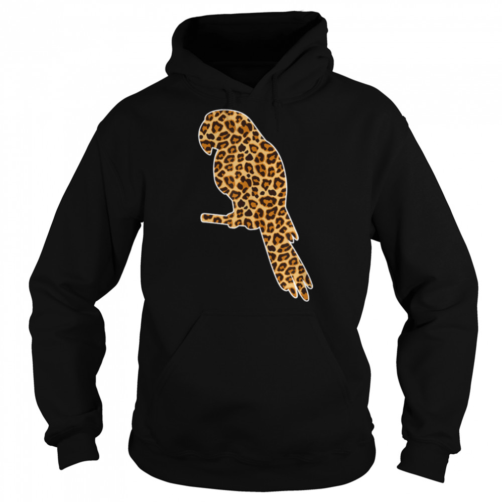 Parrot Lover Pet Animal Print Leopard For Girls Women Kids T- B09W8XLJPG Unisex Hoodie