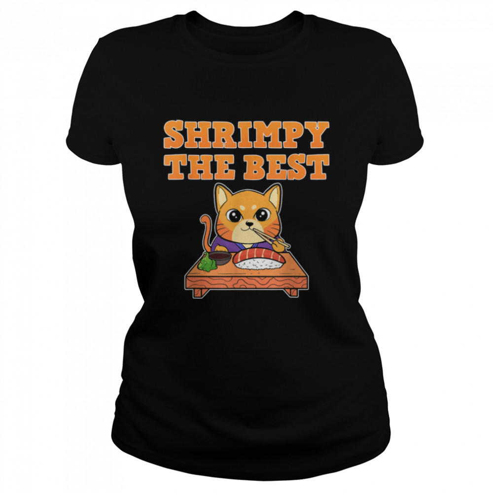 Sushi Cat T- B09W64KVGV Classic Women's T-shirt