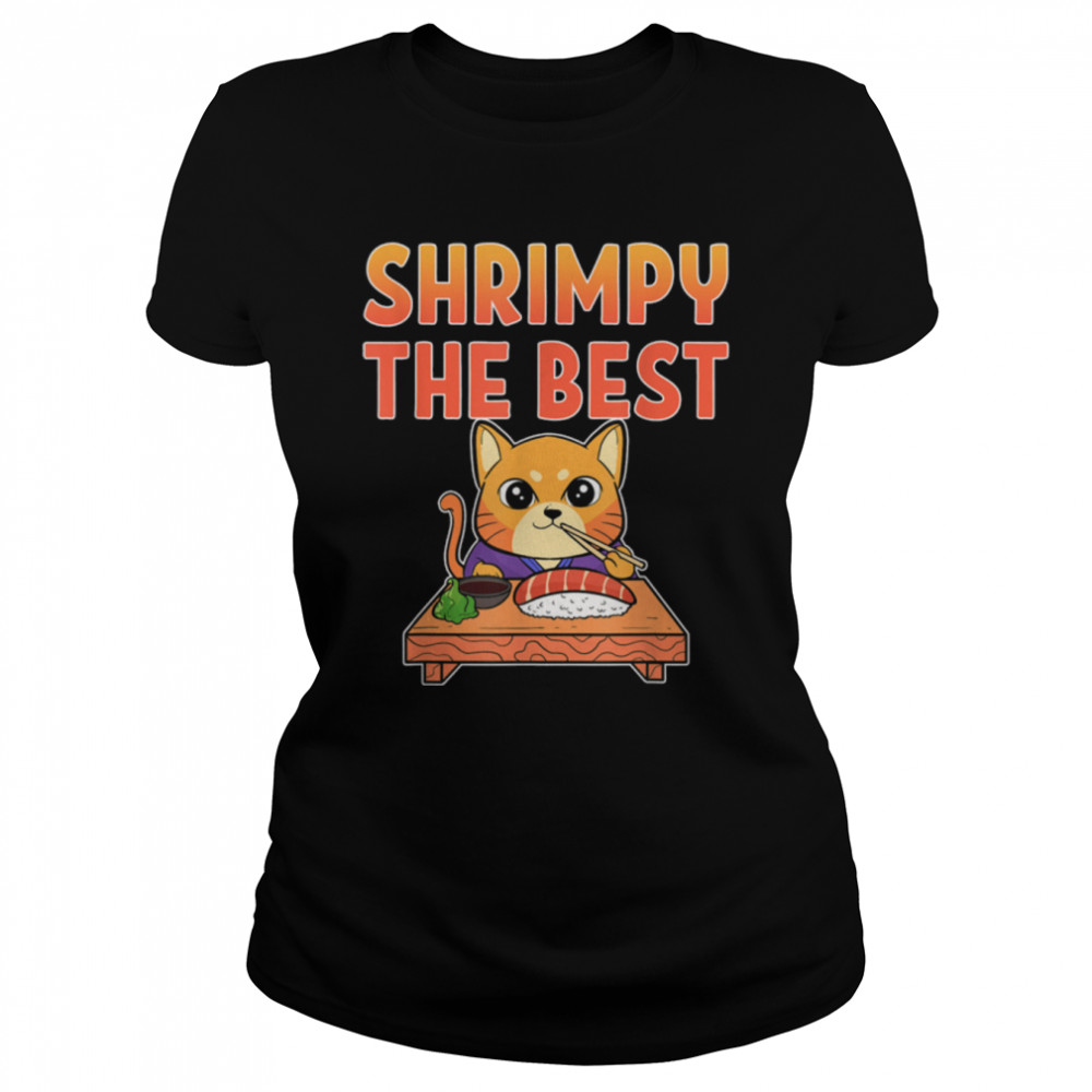 Sushi Cat T- B09W64ZFLJ Classic Women's T-shirt