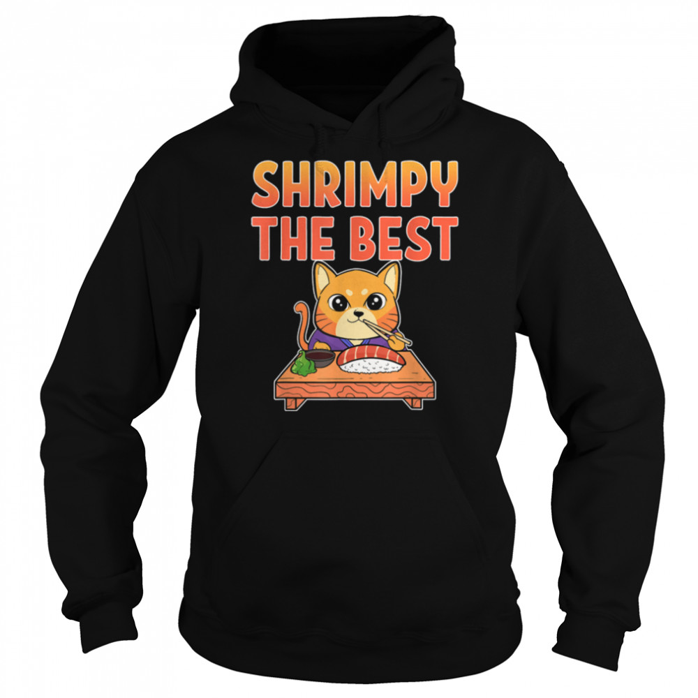 Sushi Cat T- B09W64ZFLJ Unisex Hoodie