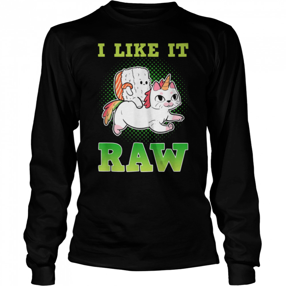 Sushi Cat T- B09W6653S8 Long Sleeved T-shirt