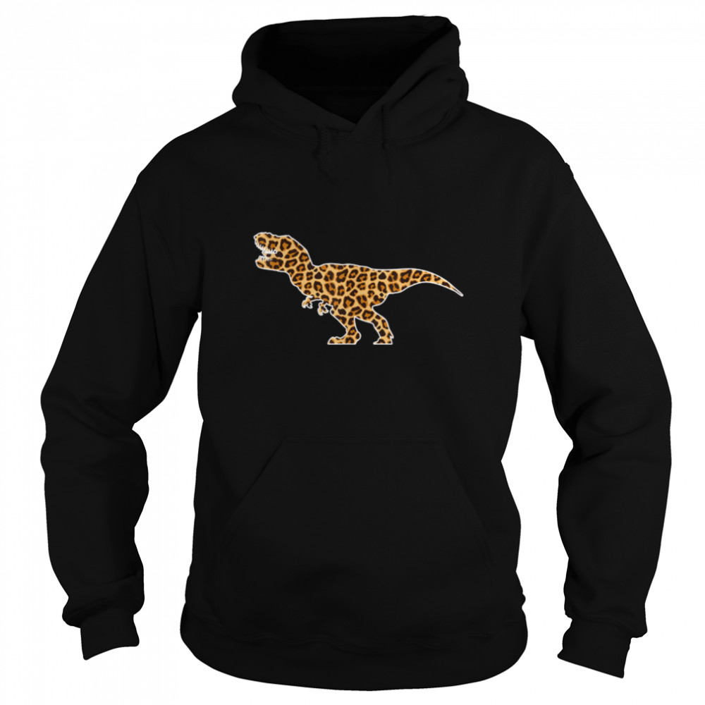 T-REX Lover Pet Animal Print Leopard Girls Women Dinosaurs T- B09W91DXFM Unisex Hoodie