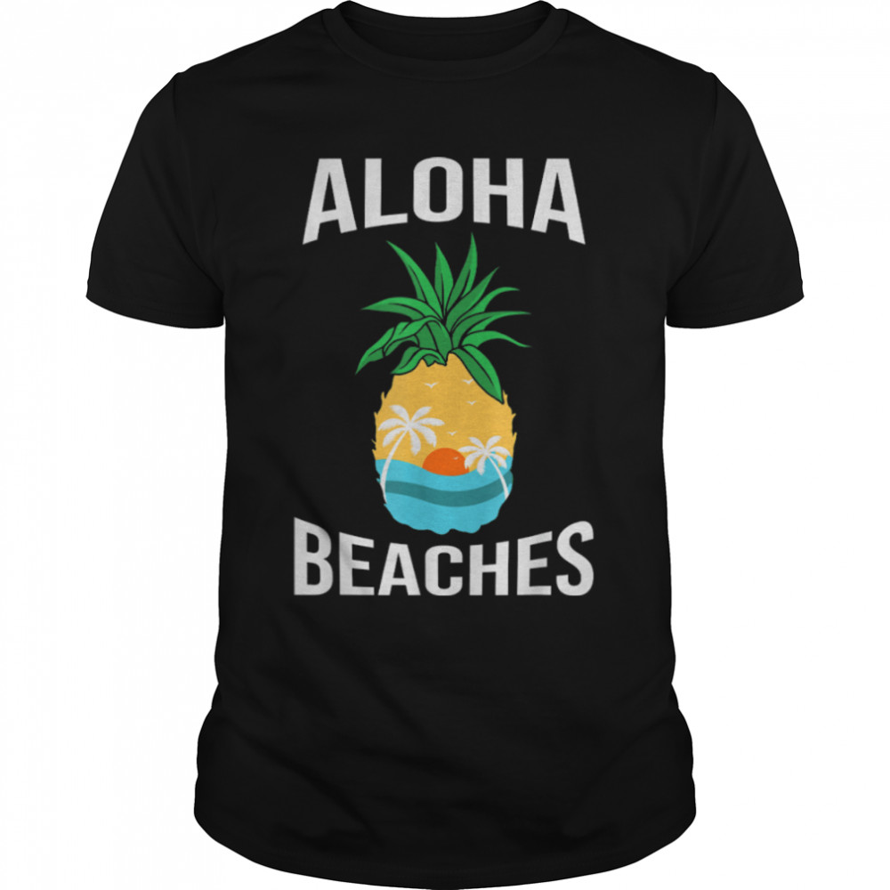 Vacay Mode Pineapple Funny Family Vacation Beaches T- B09W656XQF Classic Men's T-shirt