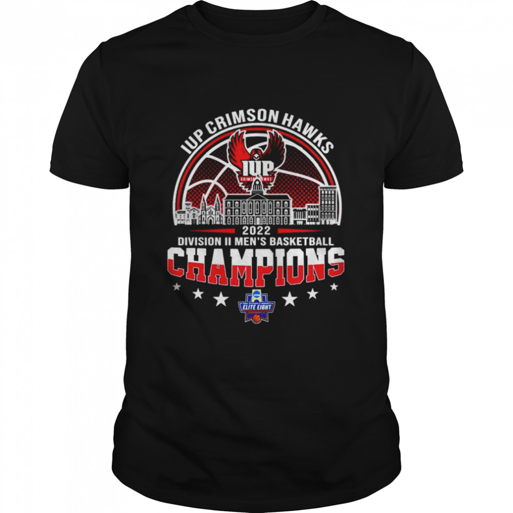 Iup Crimson Hawks 2022 NCAA Division II Men’s Basketball Champions T-shirt Classic Men's T-shirt