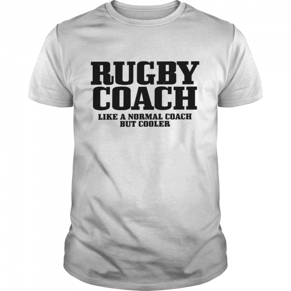 rugby coach t shirt