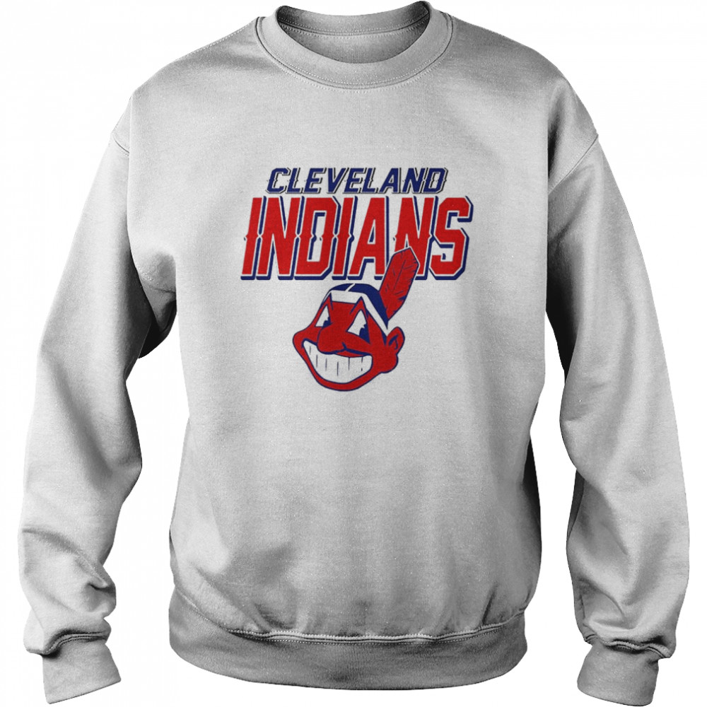 Cleveland Guardians Chief Wahoo Vintage MLB Crewneck Sweatshirt