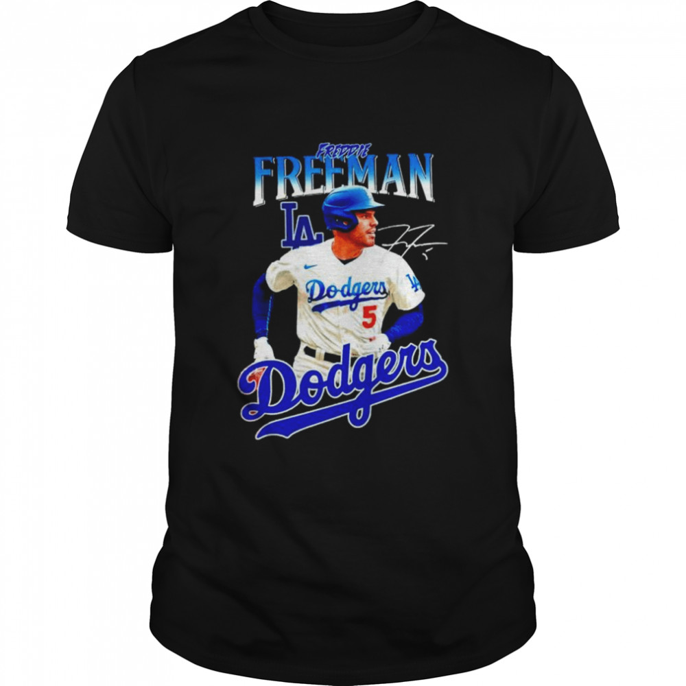 Freddie Freeman Welcome To Los Angeles Dodgers T-shirt Classic Men's T-shirt