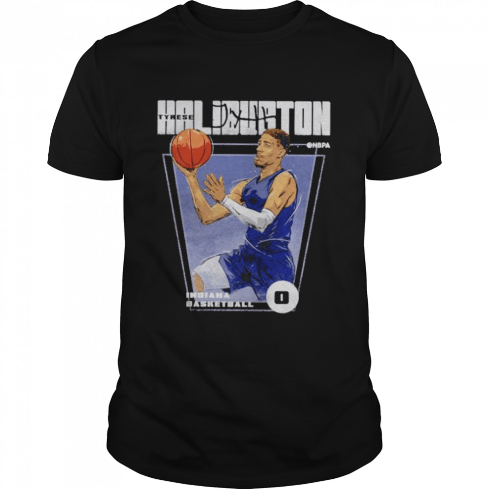 Indiana Pacers Tyrese Haliburton premier signature shirt Classic Men's T-shirt