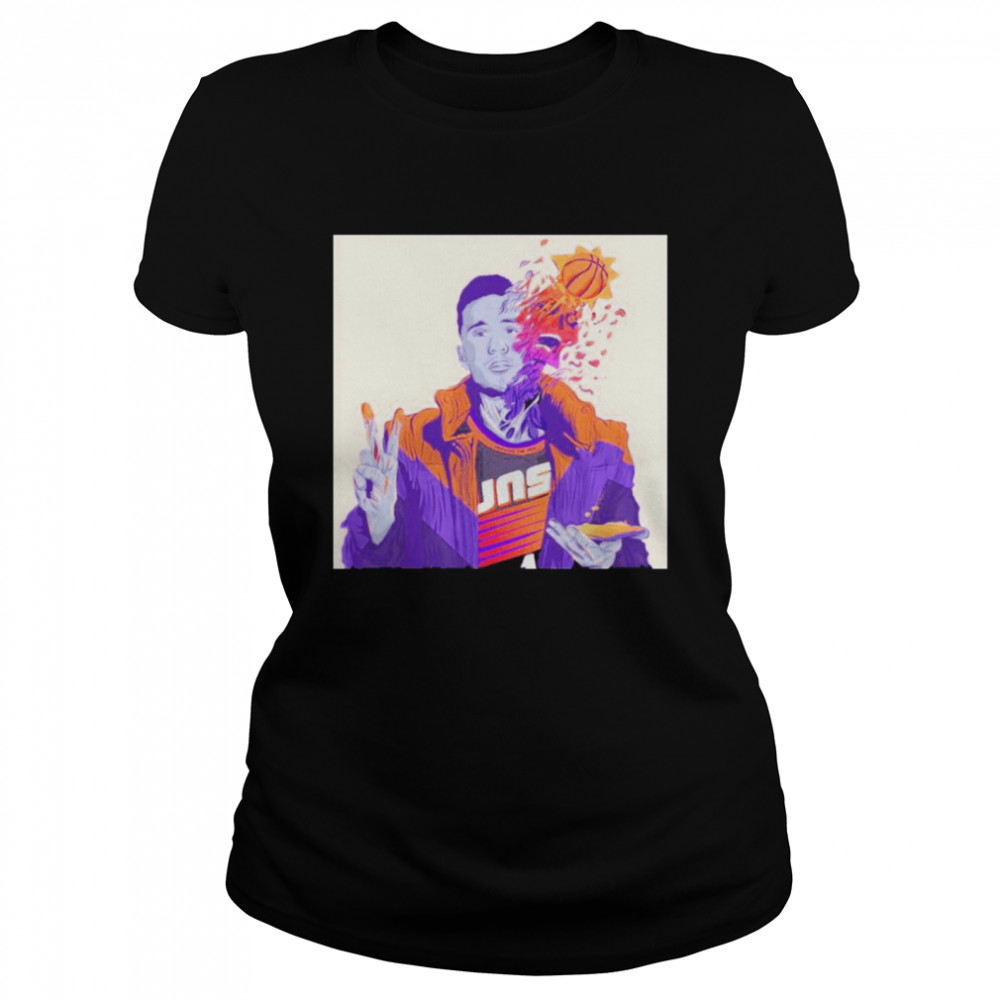 Phoenix Suns dangerous Devin booker drawing shirt Classic Women's T-shirt