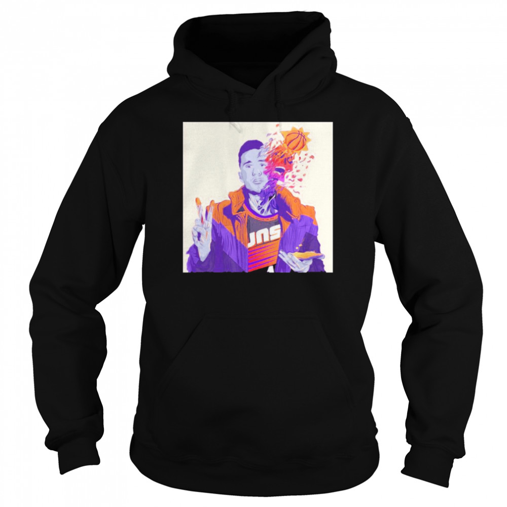 Phoenix Suns dangerous Devin booker drawing shirt Unisex Hoodie