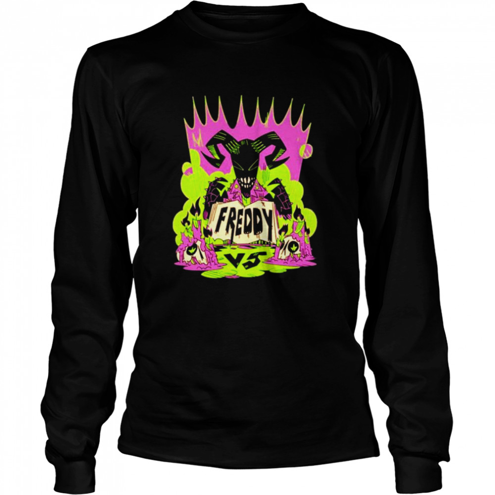 Skulls devils freddy vs shirt Long Sleeved T-shirt