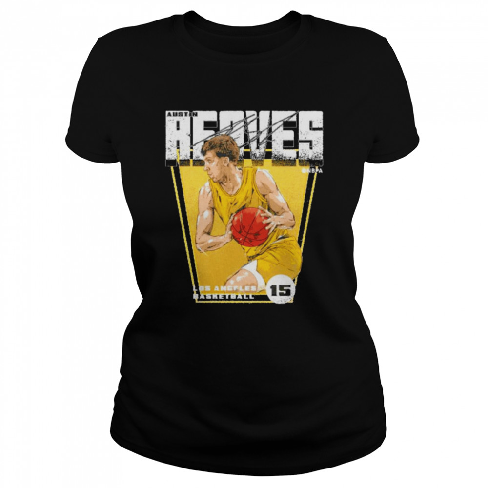 Austin Reaves Los Angeles A Premiere Basketball Signatures Classic Women's T-shirt