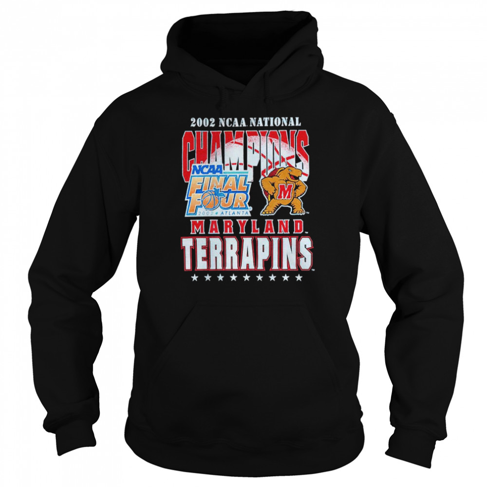 Maryland Terrapins 2002 NCAA National Champions shirt Unisex Hoodie