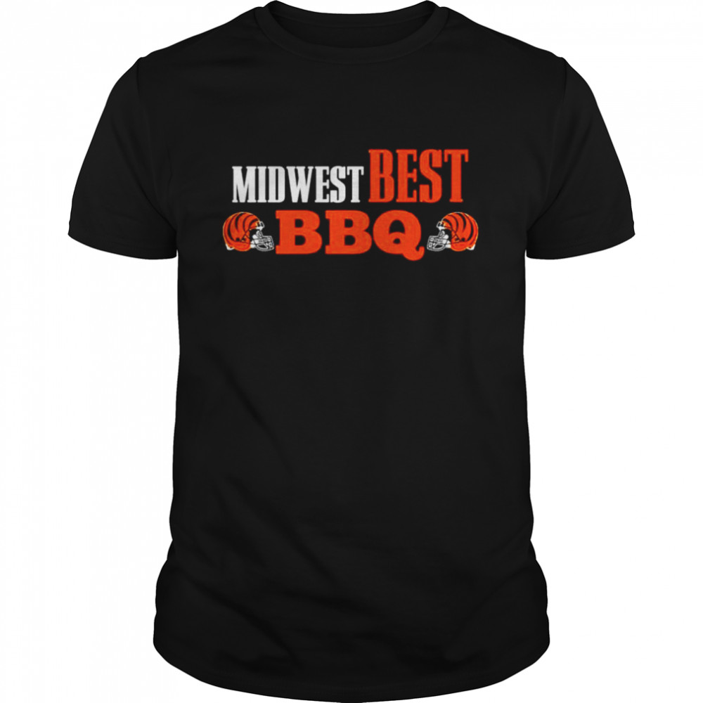 Midwest Best BBQ and Bengals shirt Classic Men's T-shirt