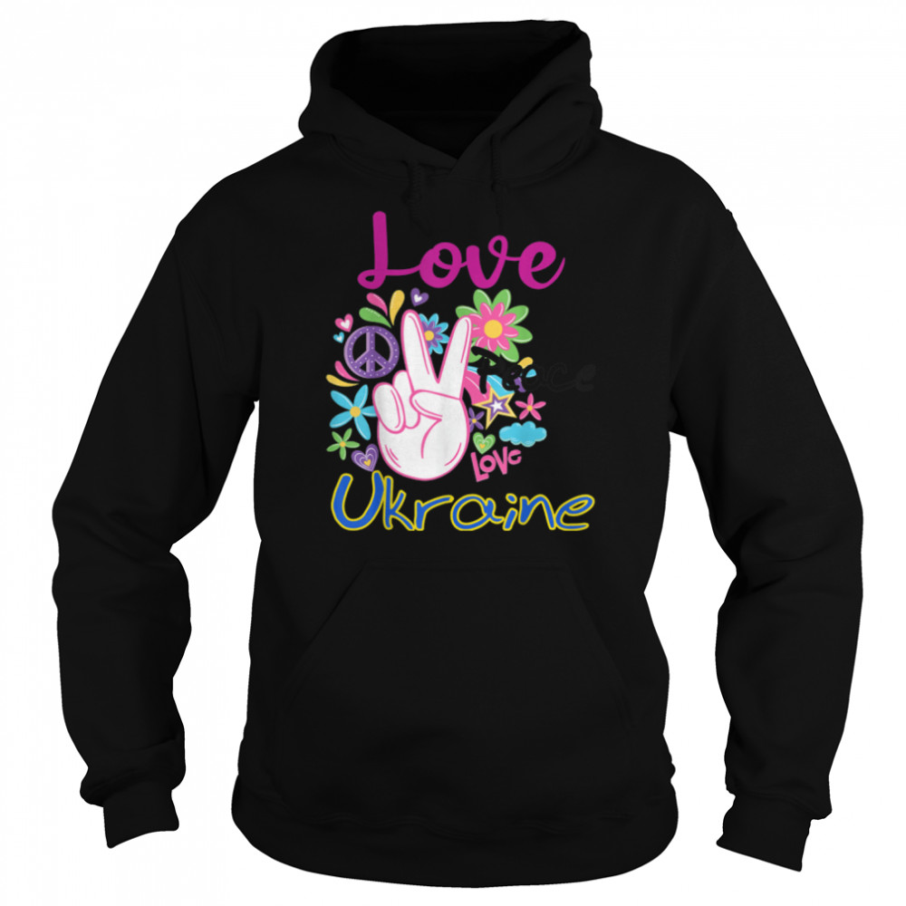 Ukraine Help - Love Peace Ukraine Freedom Slava Ukraini T- B09WZKXDJ1 Unisex Hoodie