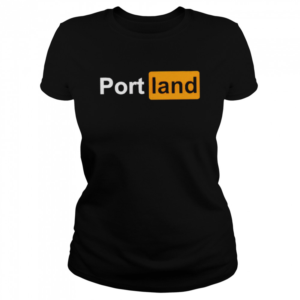 Portland Porn Hub logo shirt - T Shirt Classic
