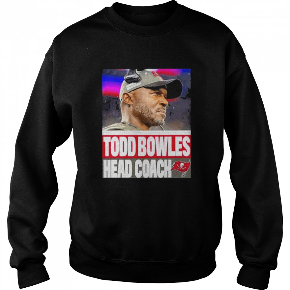 Todd Bowles Head Coach Tampa Bay Buccaneers T-Shirt - T Shirt Classic