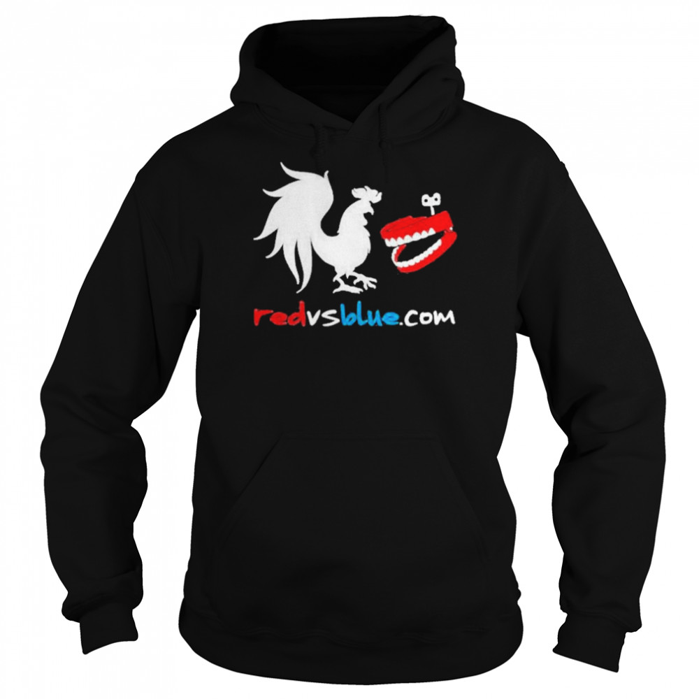 Roosterth Redvsblue.com Roosterth Store Unisex Hoodie